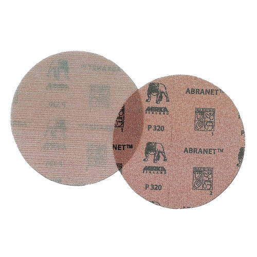 Фото товара "ABRANET Шлифовальный круг, сетчатая основа из полиамида, 125 мм, без отверстий, Р500"